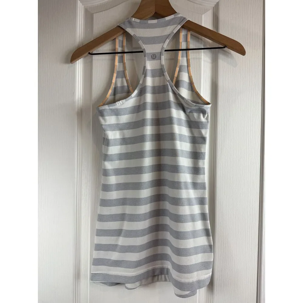 Lululemon Women's Racerback Tank Top Striped Size XS / S